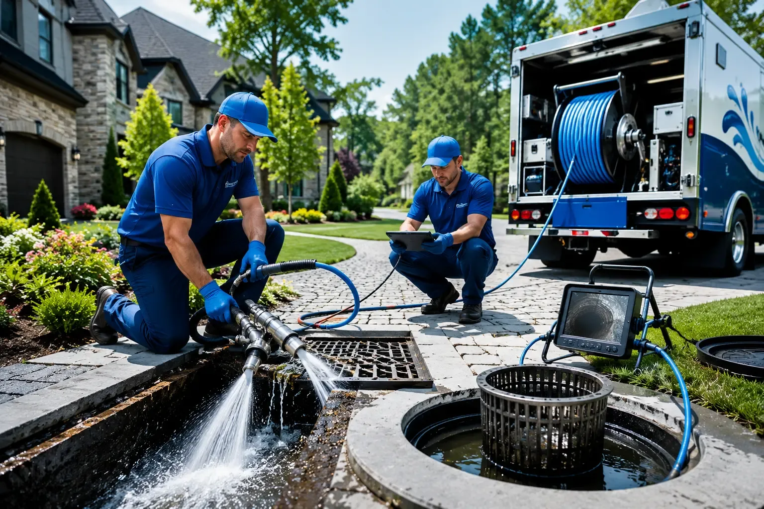 Local outdoor drain cleaning professionals in Houghton Lake Heights, MI